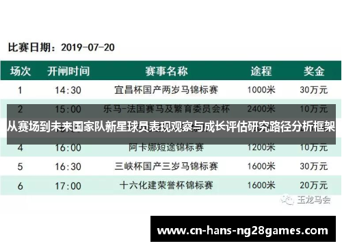 从赛场到未来国家队新星球员表现观察与成长评估研究路径分析框架 从赛场到未来国家队新星球员表现观察与成长评估研究路径分析框架